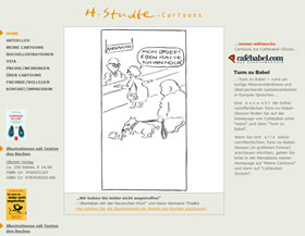 Link zur Homepage des Cartoonisten